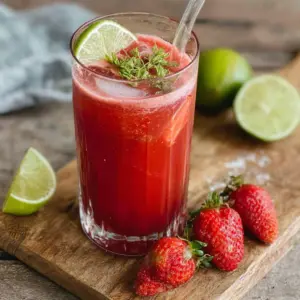 Erfrischende Erdbeer-Limonade selbst gemacht – Das perfekte Rezept für heiße Sommertage!