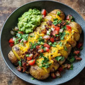 Gefüllte Kartoffel-Taco-Schüssel: Das ultimative Rezept für ein schnelles und leckeres Abendessen!