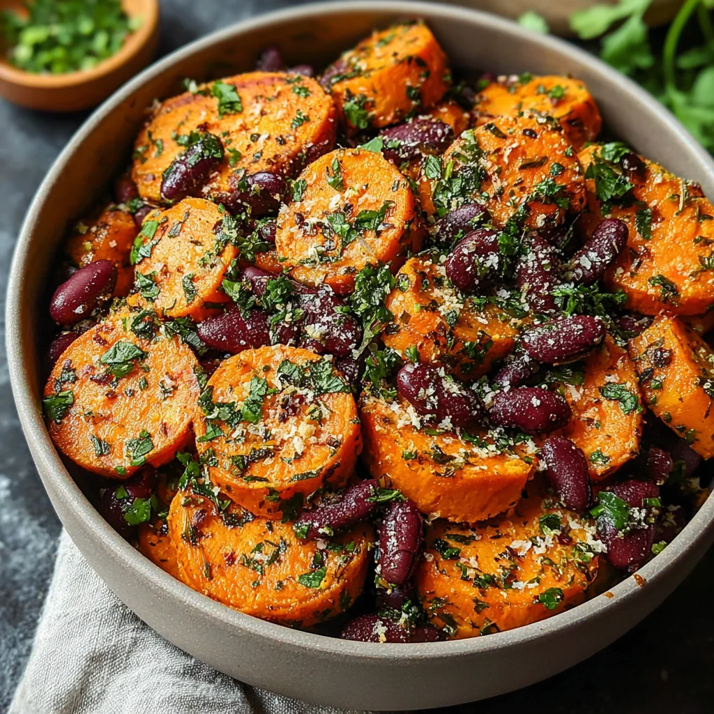 Gerösteter Süßkartoffel-Bohnen-Salat: Das ultimative Rezept für gesunde Genussmomente!