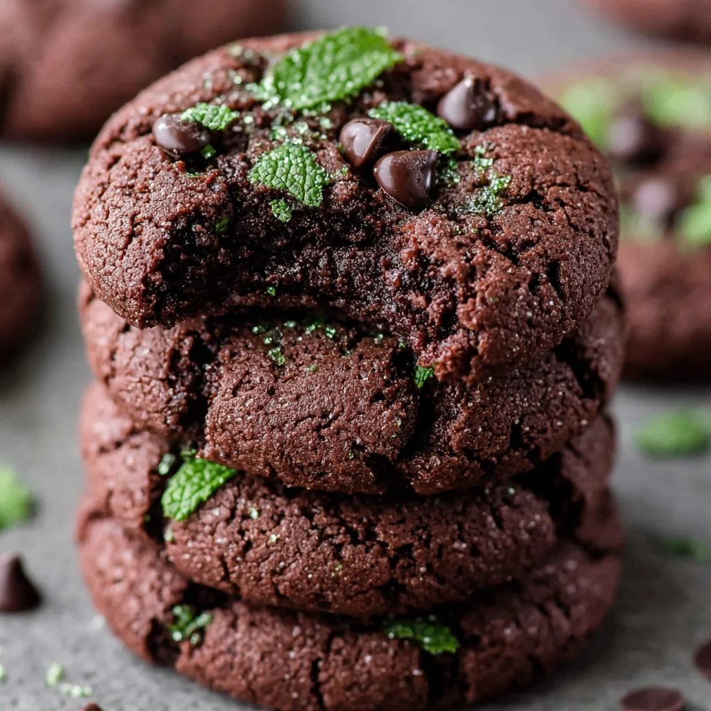 Glutenfreies Rezept für unwiderstehliche Minz-Schokoladenkekse, die begeistern!