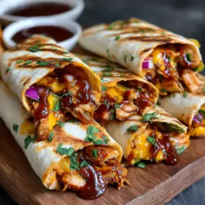 Köstliche Honig-BBQ-Hähnchen-Wraps: Einfaches Rezept für den perfekten Genuss!