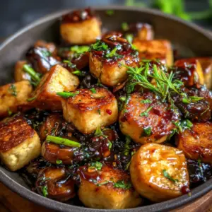 Köstliche Pilz-Tofu-Pfanne: Das einfache Rezept für gesunde Genussmomente