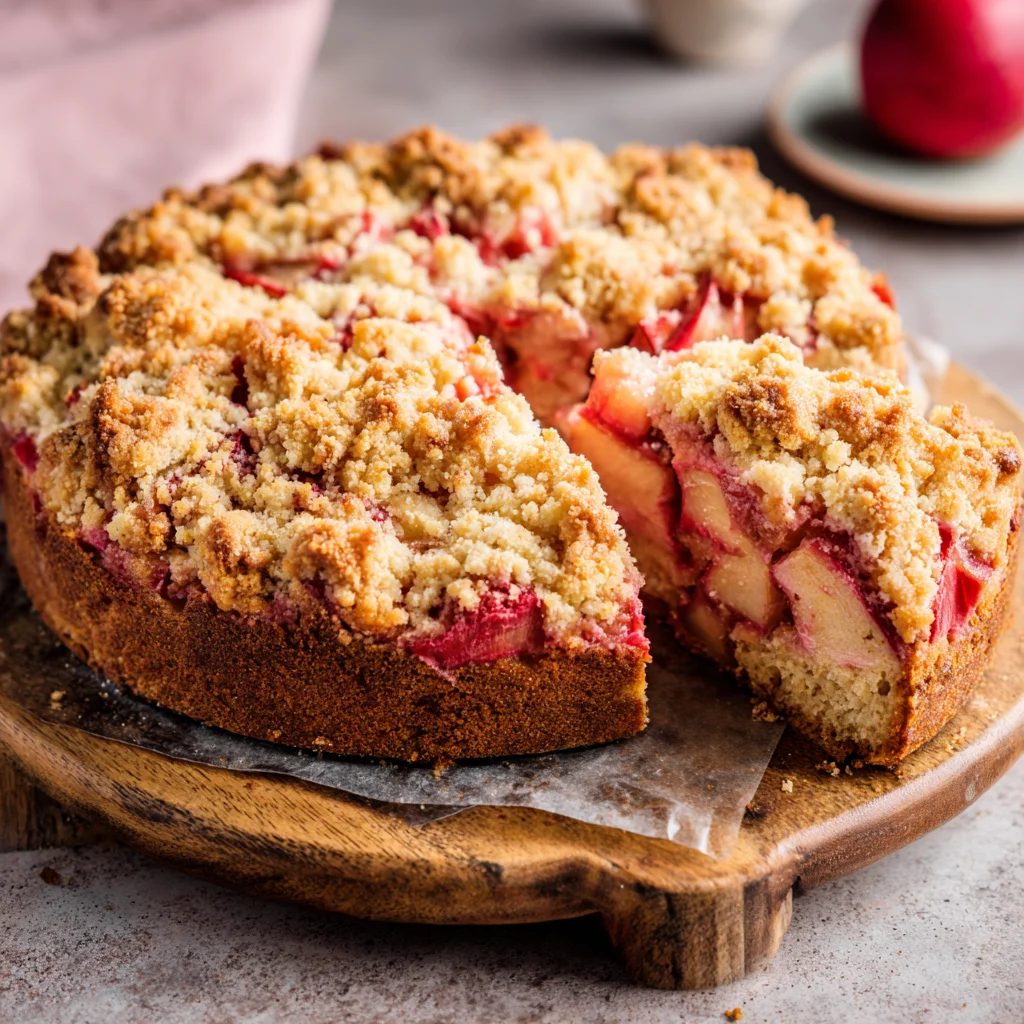 Köstlicher Rhabarberkuchen mit Streusel: Einfaches Rezept für den perfekten Genuss