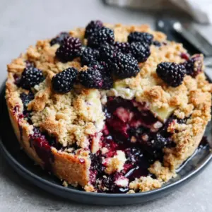 Unwiderstehlicher Rhabarber-Brombeer-Crumble: Das perfekte Rezept für fruchtigen Genuss!