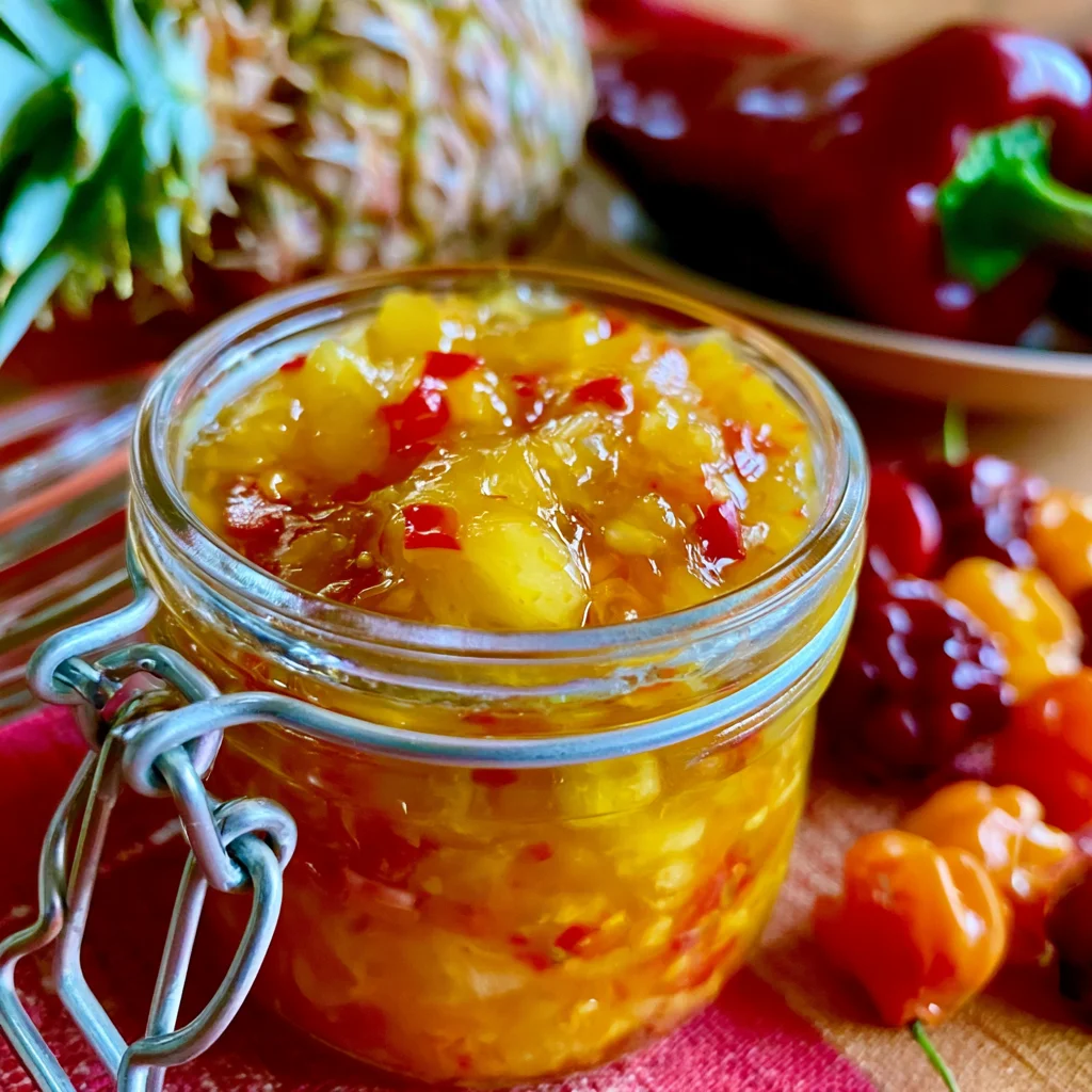 Ananas-Habanero-Rezept: Die perfekte scharfe Soße für dein Grillfest!