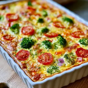 Bunte Gemüsequiche mit Brokkoli und Tomaten: Das einfache Rezept für frischen Genuss!