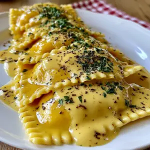 Butternut-Kürbis-Ravioli mit Ahorn-Cremesauce: Das perfekte Herbst-Rezept!
