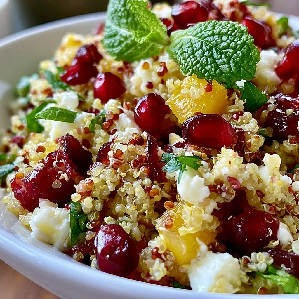 Cranberry-Quinoa-Feta-Salat: Das gesunde Rezept für einen Geschmackskick!