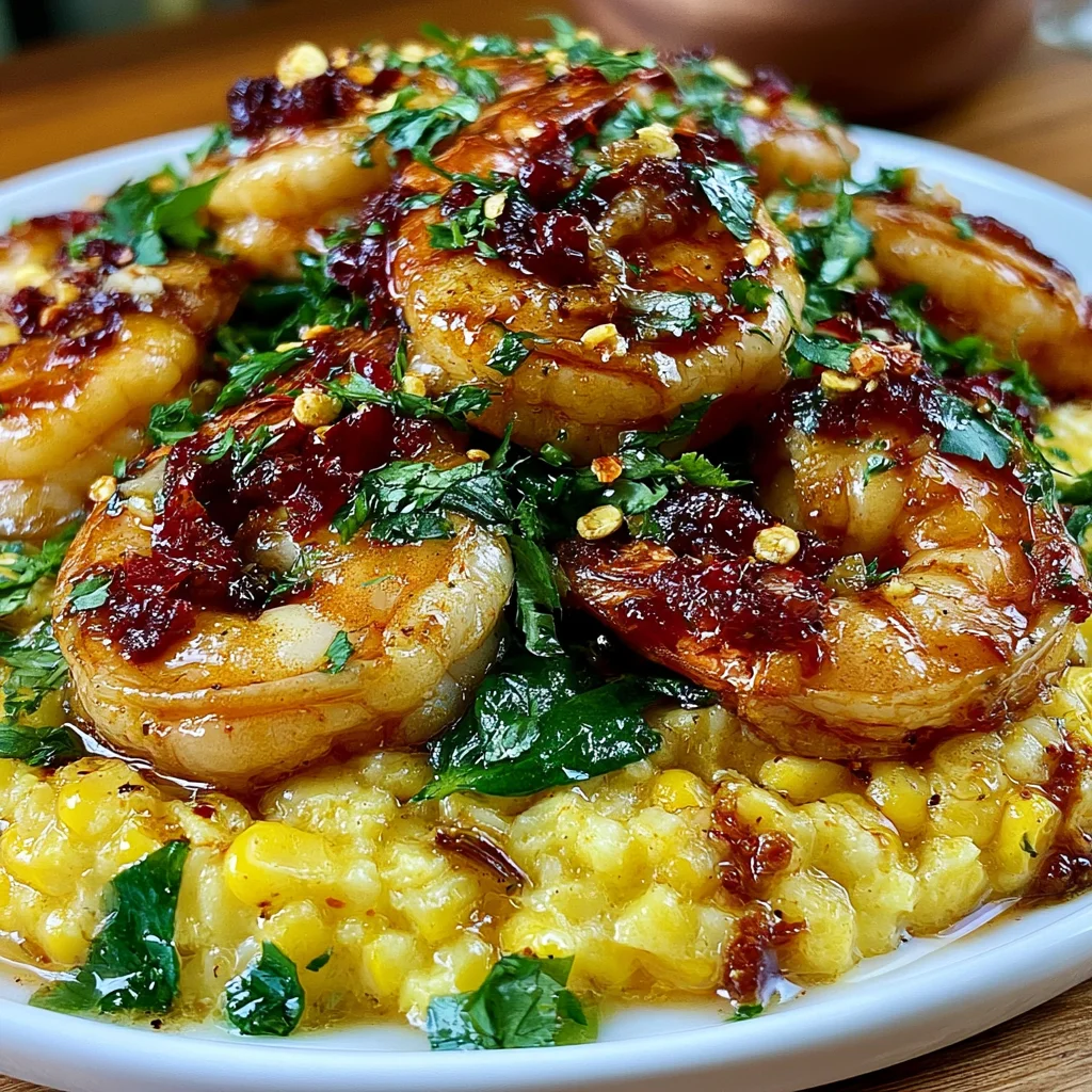 Garnelen und cremiger Mais: Das schnelle Rezept für ein köstliches Dinner!