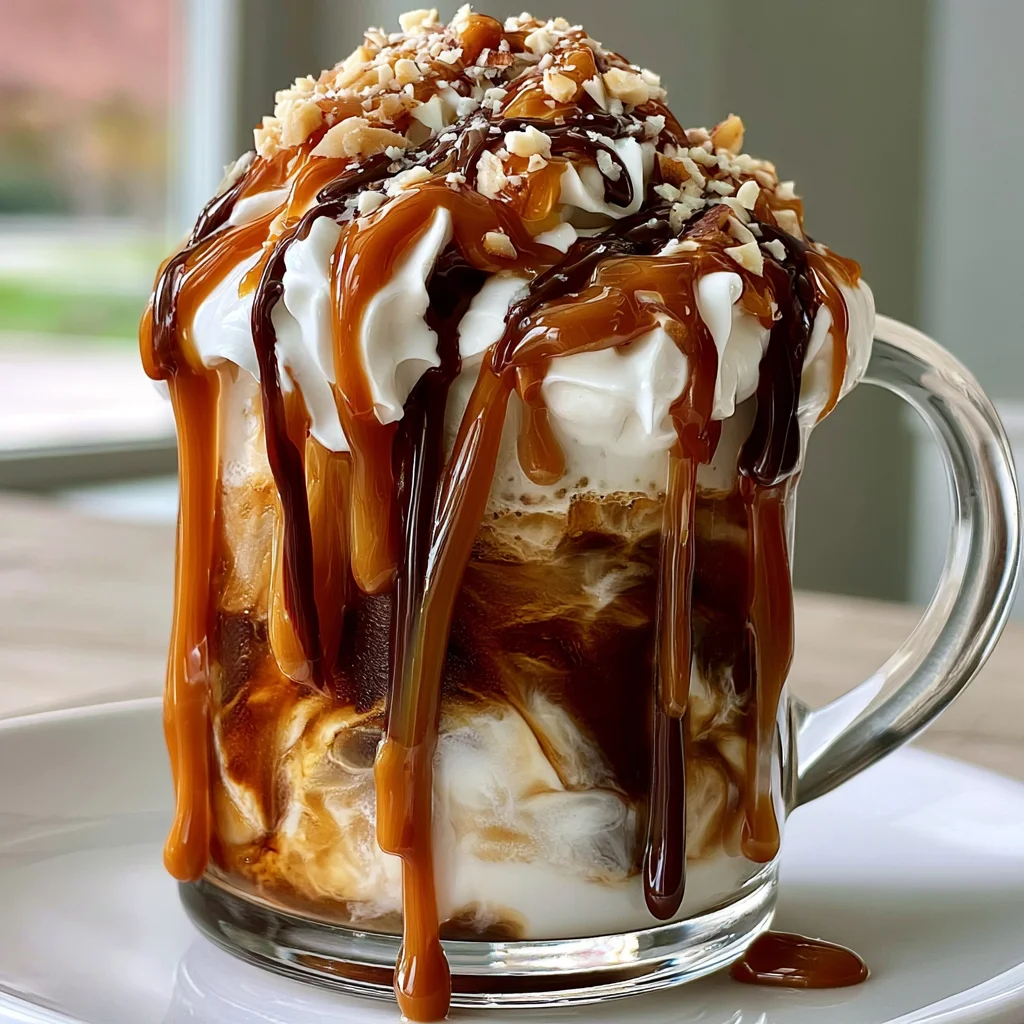 Karamell-Mandelmilch-Eiskaffee Rezept: Der perfekte Genuss für heiße Tage!