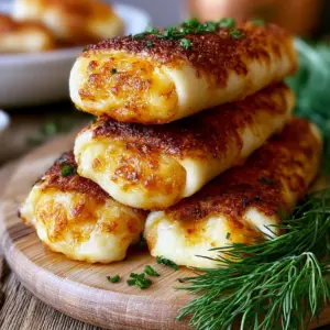 Knusprige Käse-Roll-Ups: Das Rezept für unwiderstehlichen Snack-Genuss!