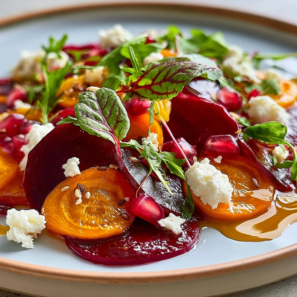 Köstliches Rote Bete Carpaccio Rezept: Ein Genuss für Augen und Gaumen!