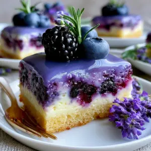 Mini Lavendel-Heidelbeer-Kuchen: Das einfache Rezept für ein blumiges Geschmackserlebnis!