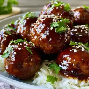 Saftige Hawaii-Teriyaki-Bällchen im Slow Cooker: Das Rezept für deinen nächsten Genuss!