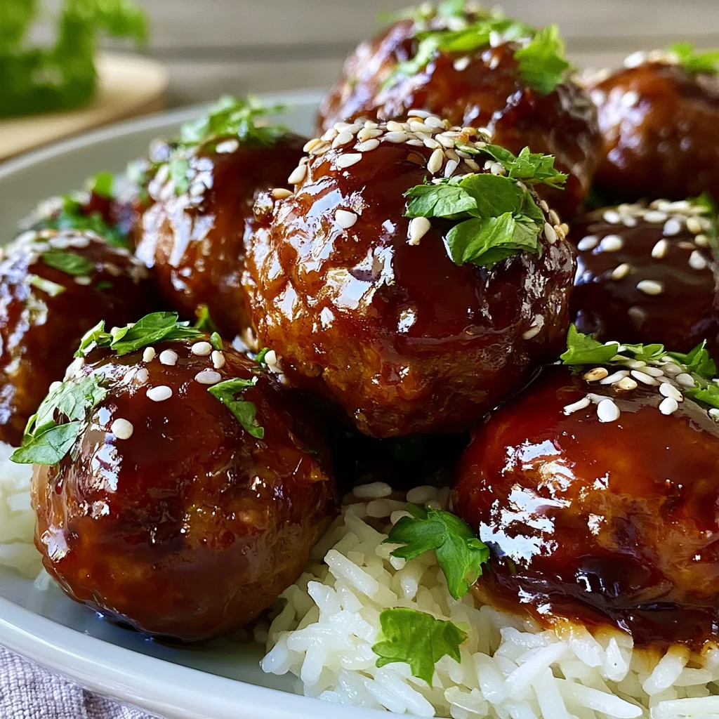 Saftige Hawaii-Teriyaki-Bällchen im Slow Cooker: Das Rezept für deinen nächsten Genuss!