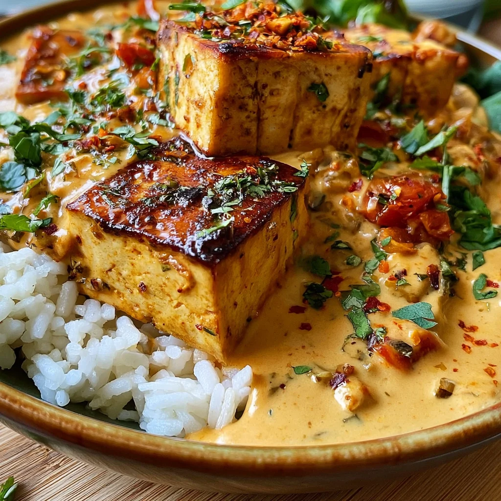 Scharfer Tofu mit cremiger Kokossauce: Das schnelle Rezept für ein Geschmackserlebnis!