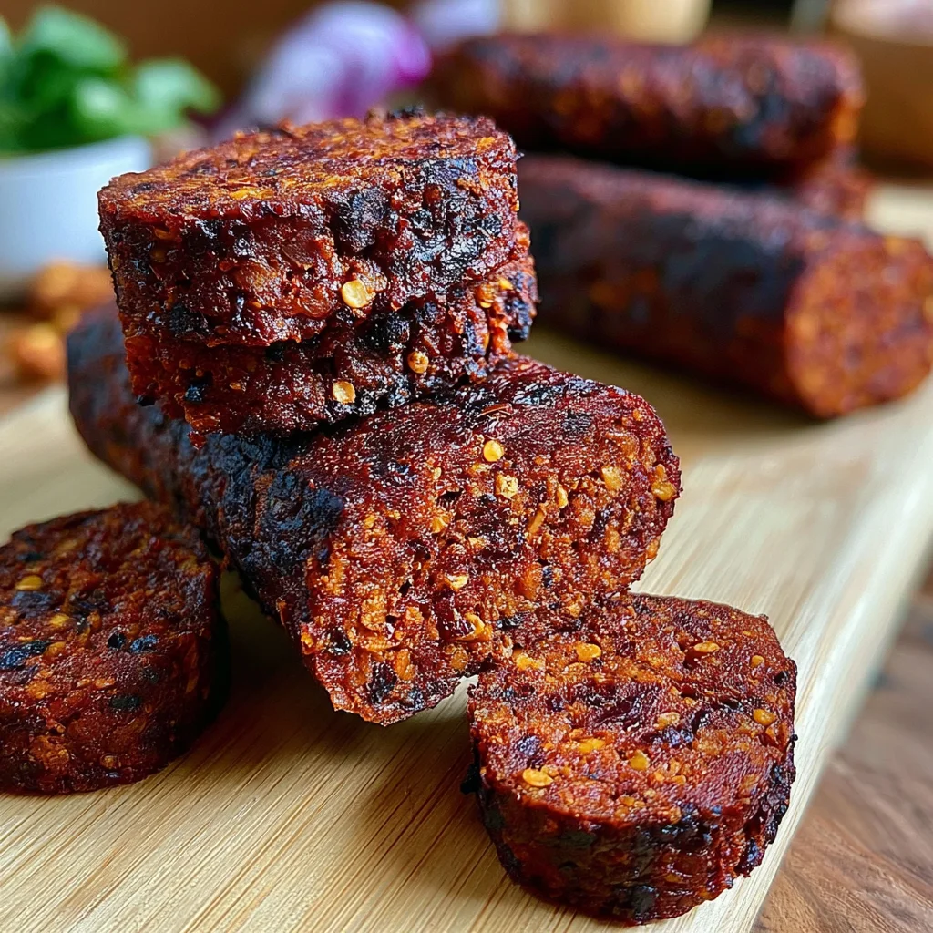 Vegane Salami selbst gemacht: Das einfache Rezept für Genuss ohne Fleisch