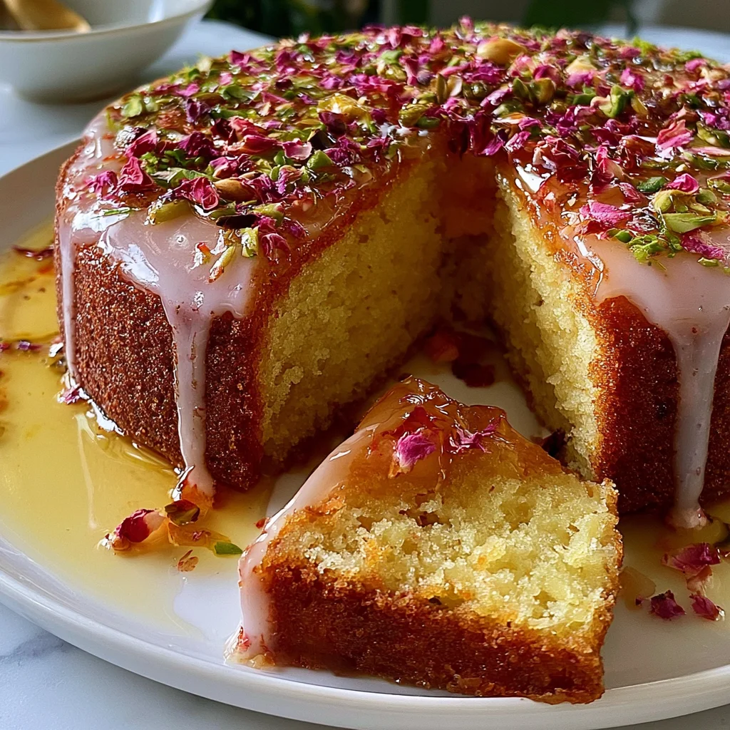 Verliebe dich in den Persian Love Cake: Einfaches Rezept für einen orientalischen Genuss!