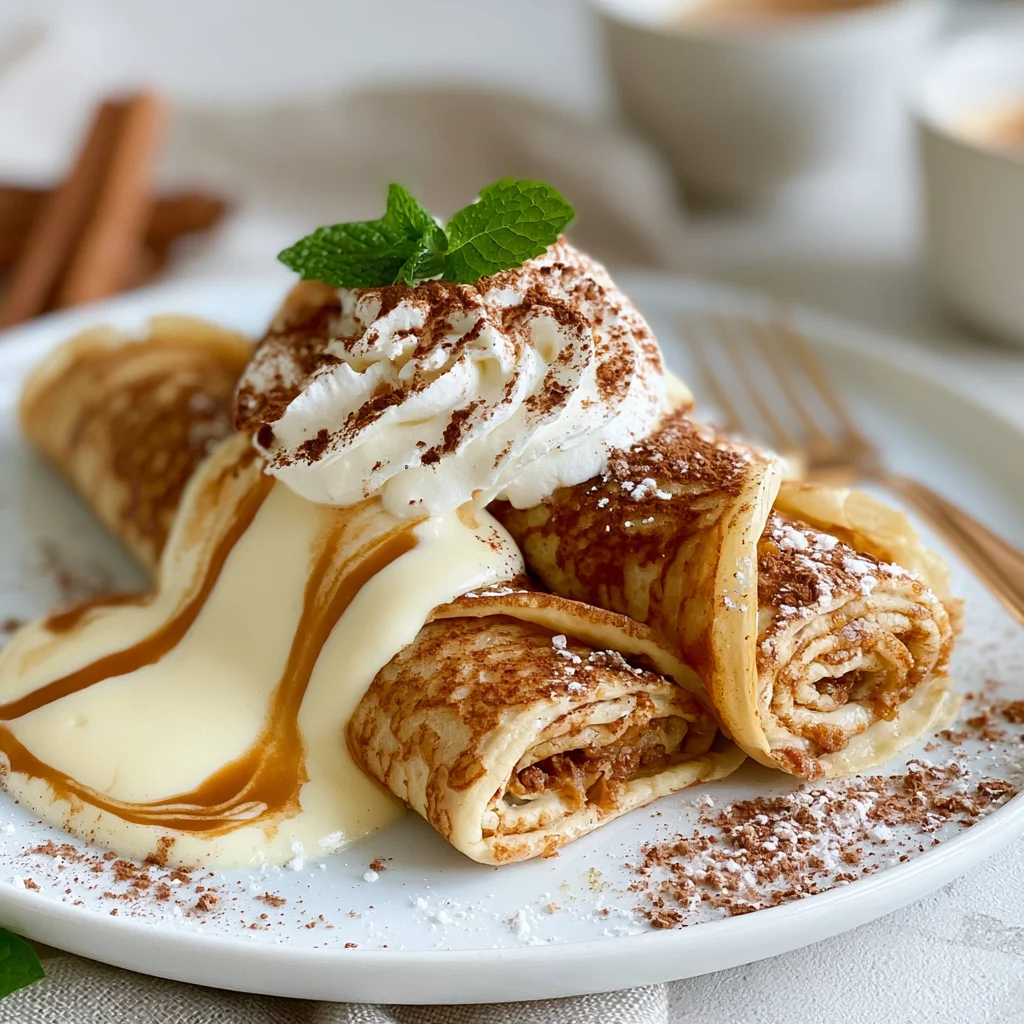 Zimtrollen-Rezept: Die proteinreichen Crêpes, die dein Frühstück verzaubern!