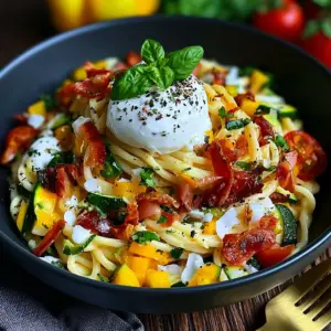 Zucchini Carbonara Rezept: Leicht, cremig und unwiderstehlich lecker!