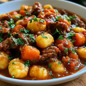 Herzhaftes Gnocchi-Gulasch Rezept: Schnell und einfach für die ganze Familie!