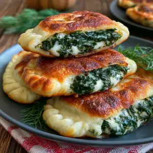 Köstliche Kartoffeltaschen mit Spinat-Frischkäse-Rezept für jeden Anlass!
