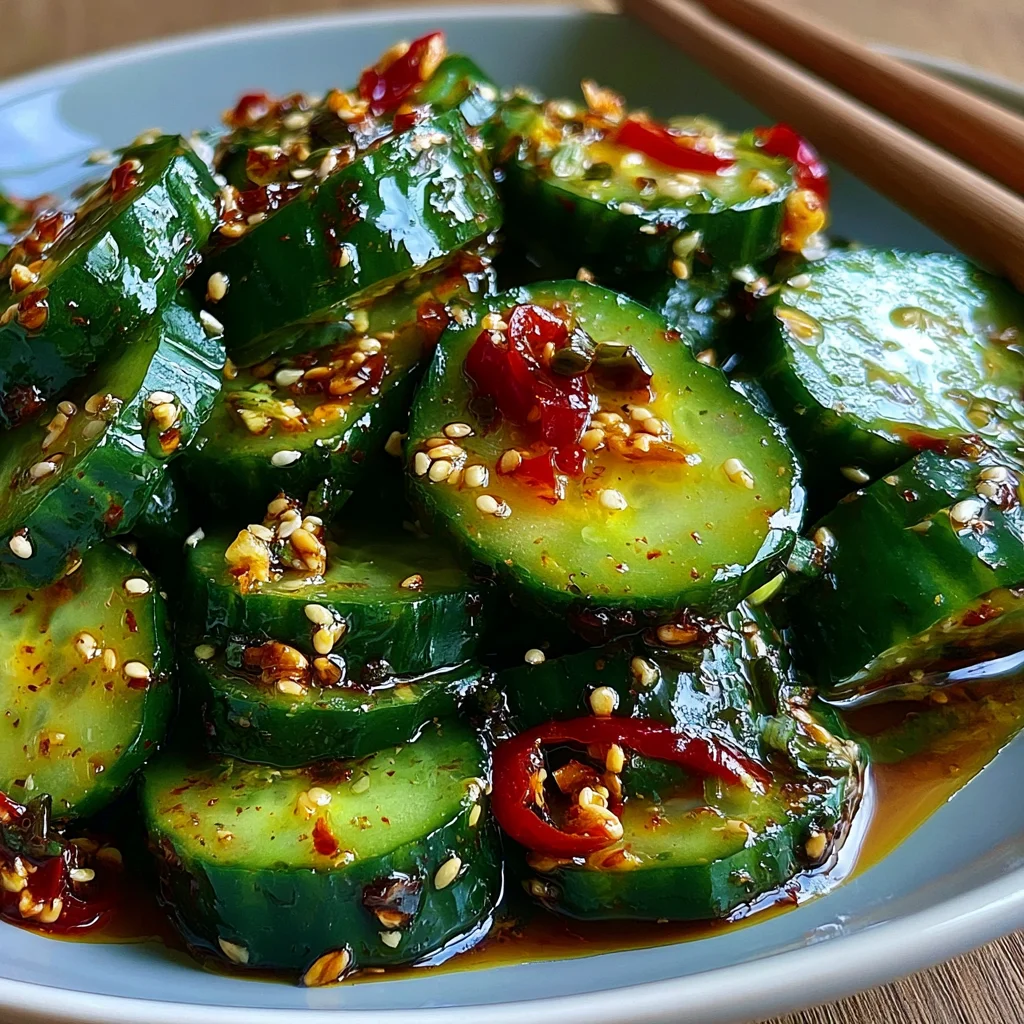 Würziger Asiatischer Gurkensalat: Das erfrischende Rezept für heiße Tage!